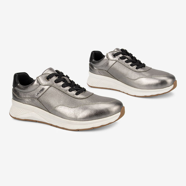 Zapatillas Mujer Peltre/Plata 3UIW003