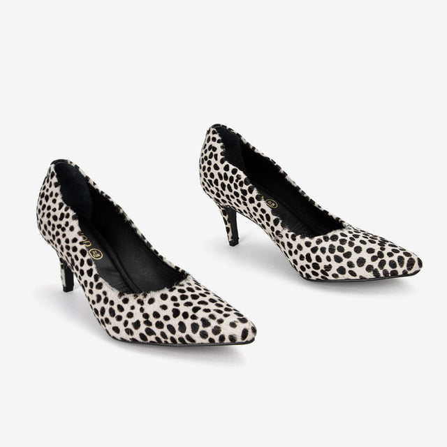 Zapato Mujer Blanco/Negro 3VH8004