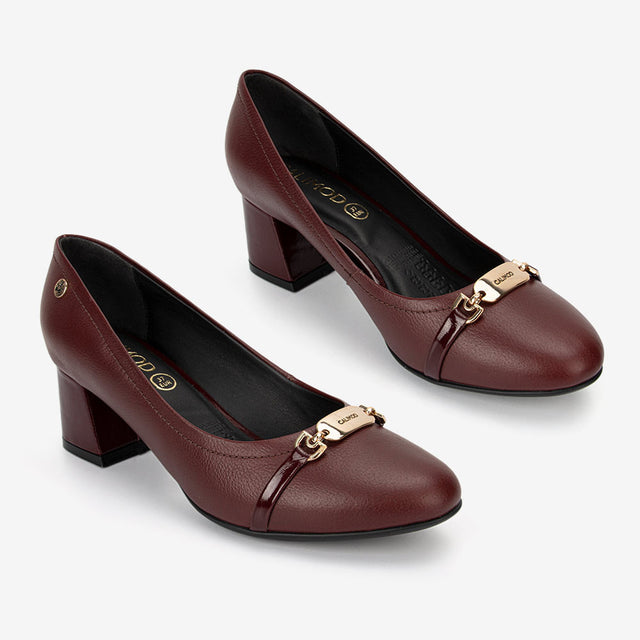 Zapatos Mujer Conche Vino 3VI9002