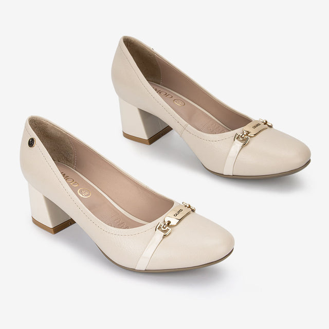 Zapatos Mujer Marfil 3VI9002