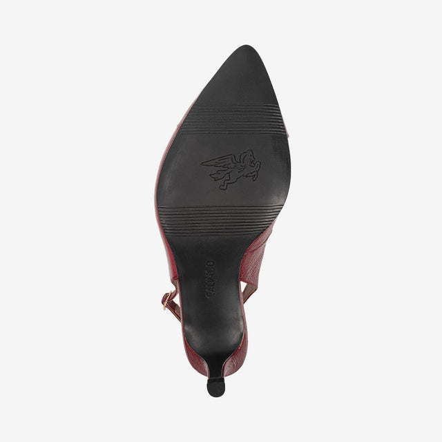 Zapato De Vestir Rojo Escarlata 3VJ8001