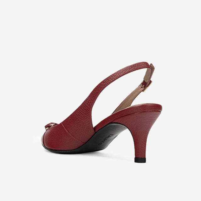 Zapato De Vestir Rojo Escarlata 3VJ8001