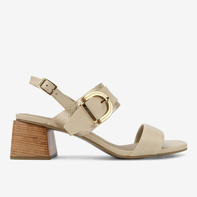 Sandalia De Vestir Mujer Marfil 3VJ9001