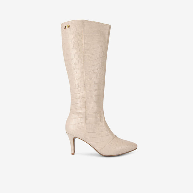 Bota Mujer Marfil 3VL6001