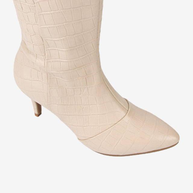 Bota Mujer Marfil 3VL6001