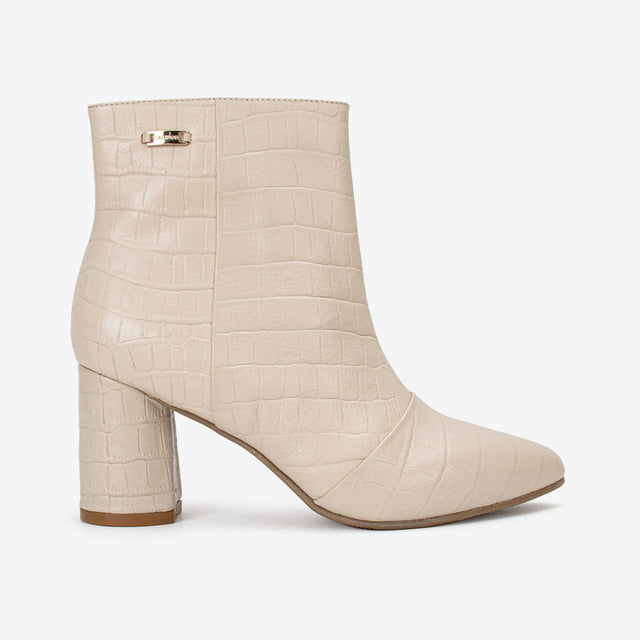 Bota Mujer Marfil 3VL7001