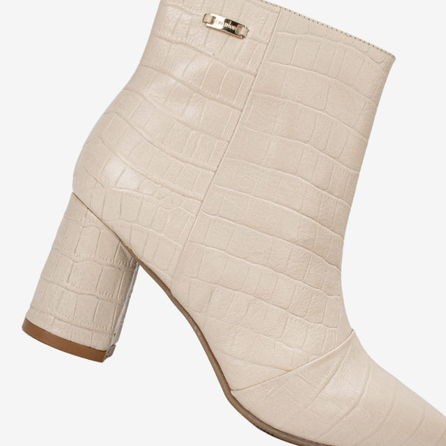 Bota Mujer Marfil 3VL7001