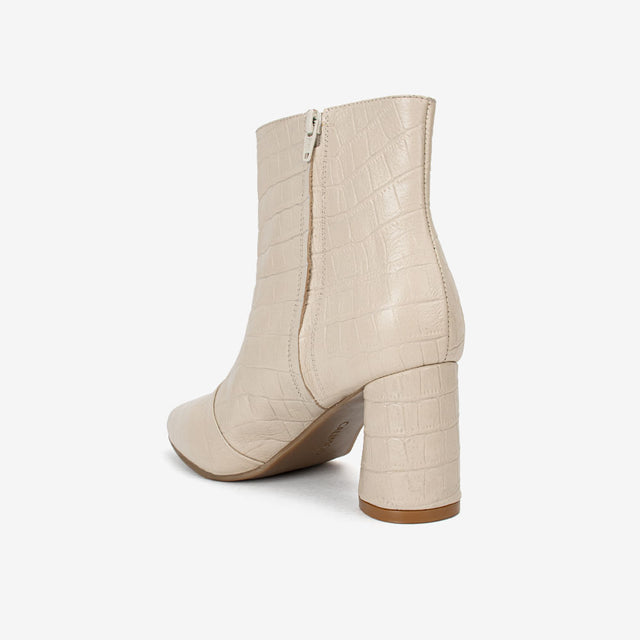 Bota Mujer Marfil 3VL7001
