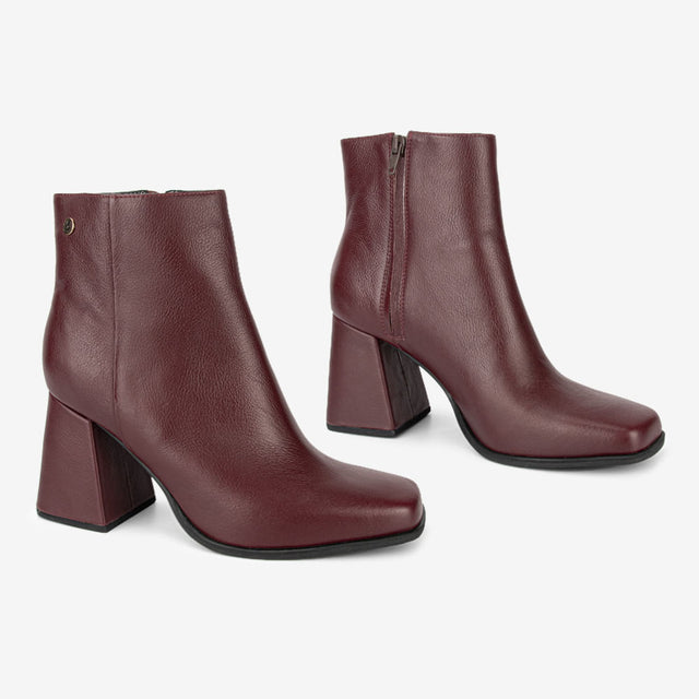 Botas Mujer Conche Vino 3VL8001