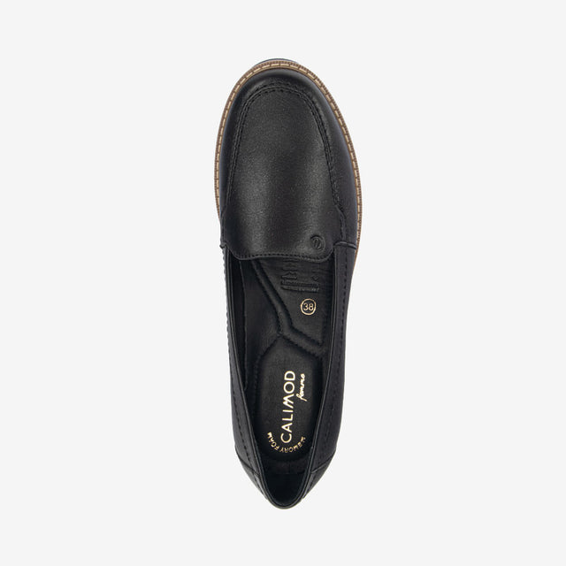 Mocasín Casual Negro 5CUD001
