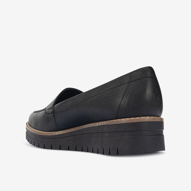 Mocasín Casual Negro 5CUD001