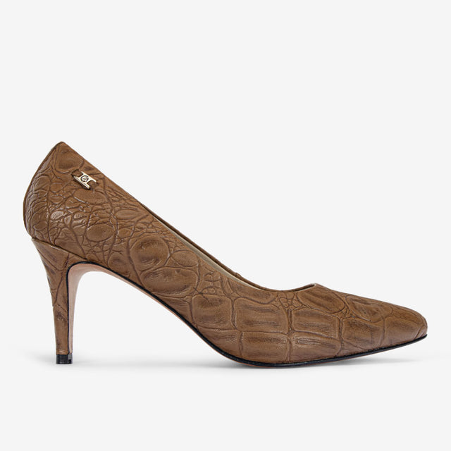 Zapato De Vestir Tan 5VBJ004