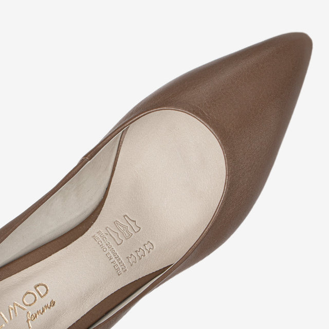 Zapato De Vestir Tan 5VBJ004