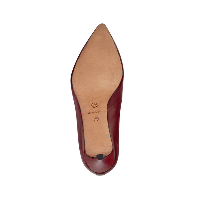 Zapato De Vestir Vino 5VBJ004