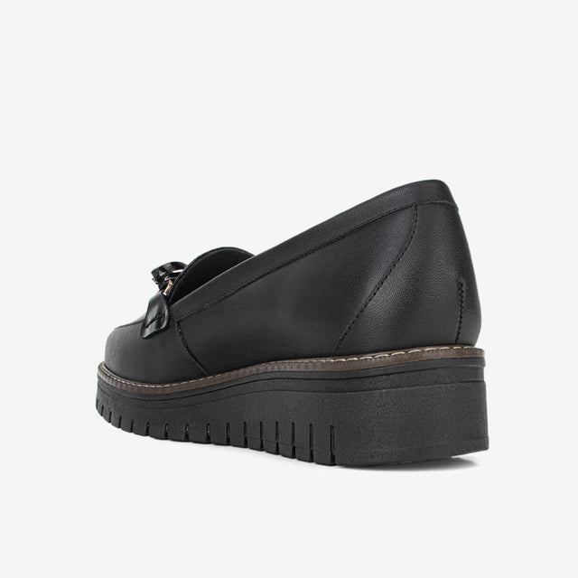 Mocasin De Damas Negro 3CJ8003