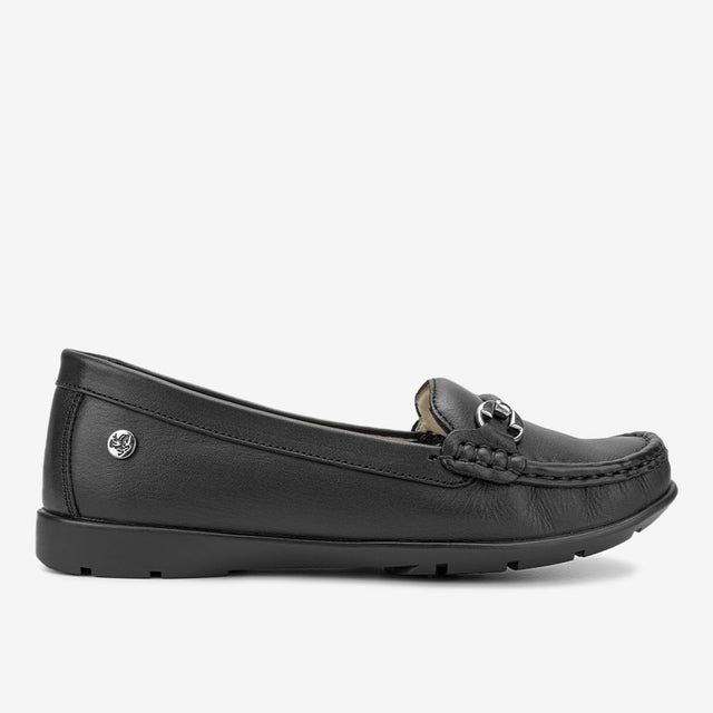 Mocasin Mujer Negro 5CK3001