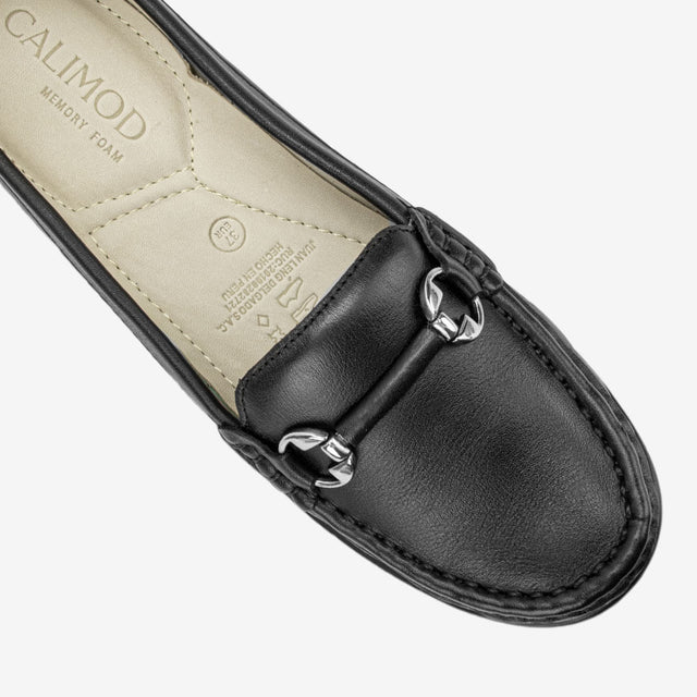 Mocasin Mujer Negro 5CK3001