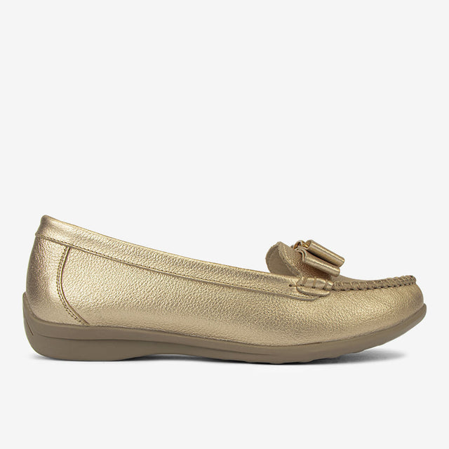 Mocasin Casual Dorado 5CN6001