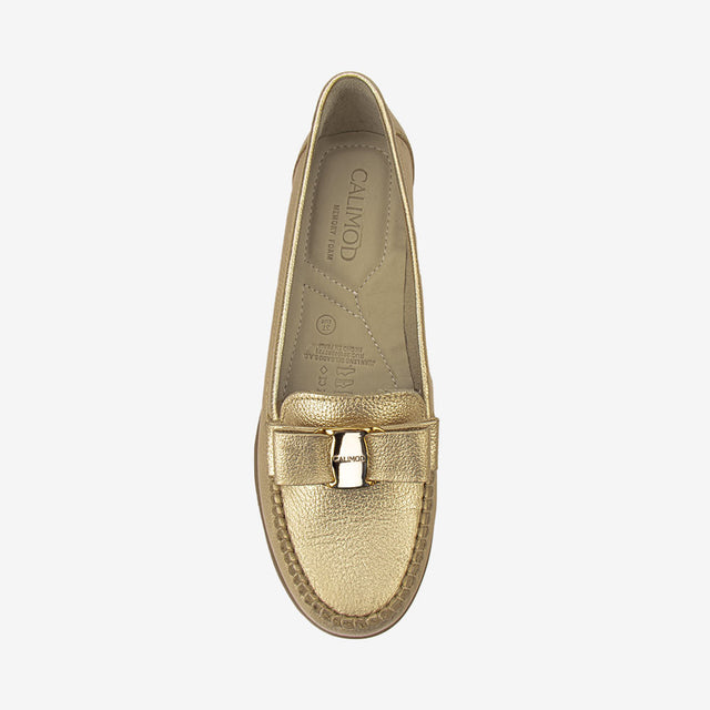 Mocasin Casual Dorado 5CN6001