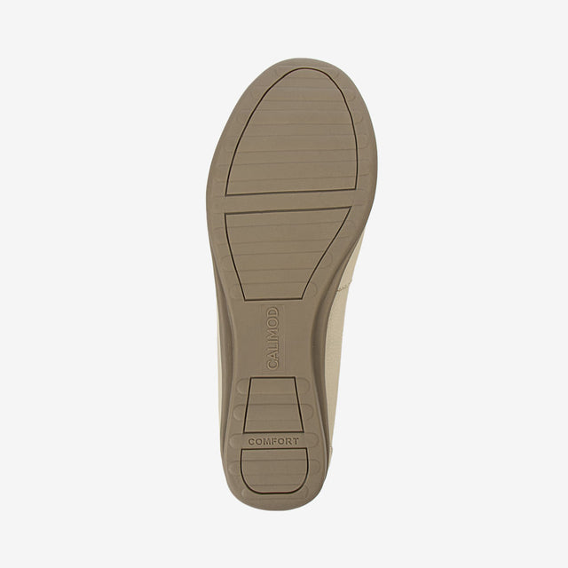 Mocasin Casual Marfil 5CN6001