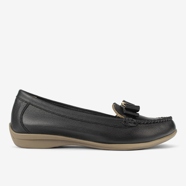 Mocasin Casual Negro 5CN6001