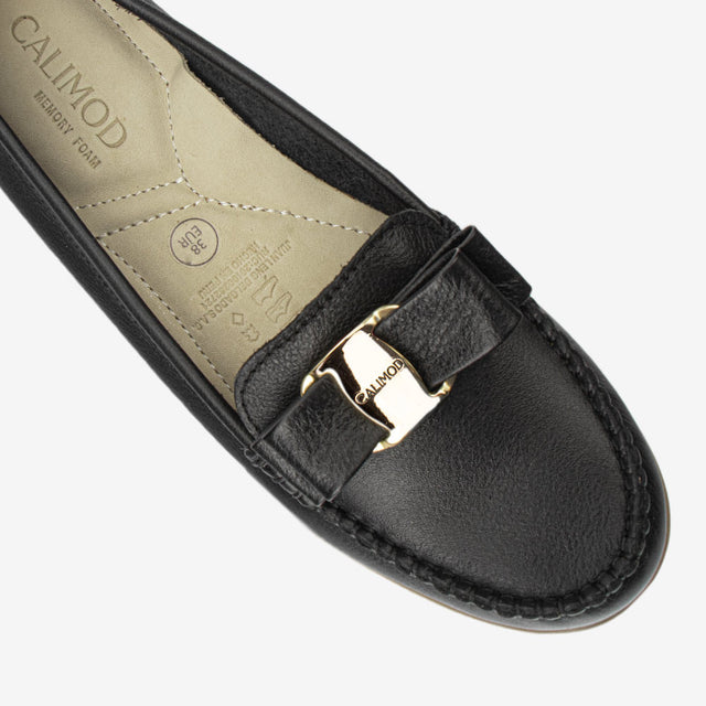 Mocasin Casual Negro 5CN6001