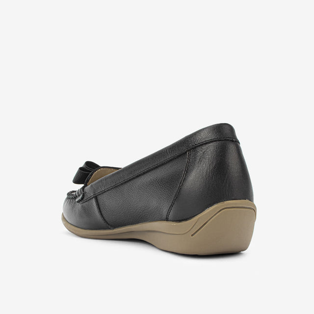Mocasin Casual Negro 5CN6001