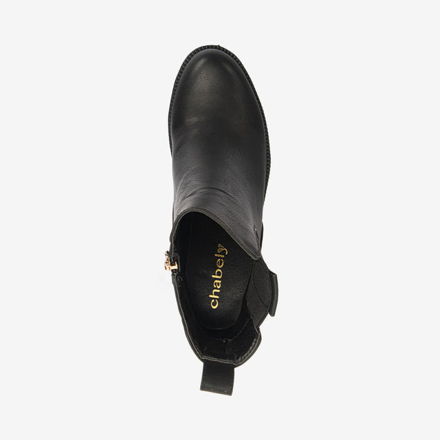 Botín Casual Negro 7BI105