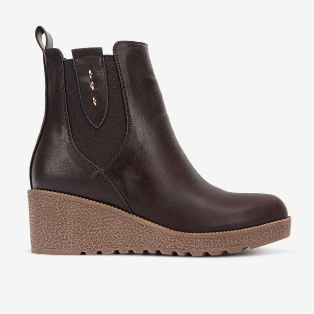 Botín Casual Chocolate 7BI105