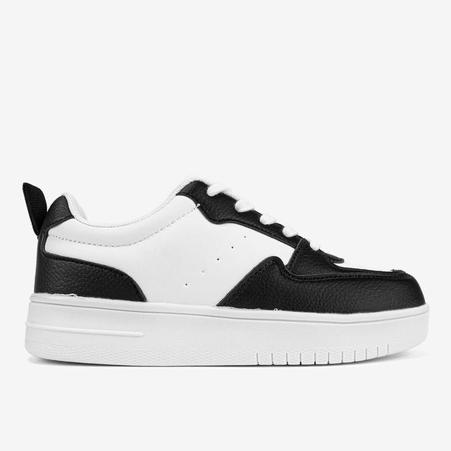Zapatilla Casual Blanco/Negro 7CZ015