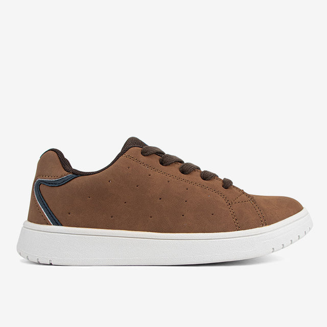 Zapatilla Casual Marron 7CZ016