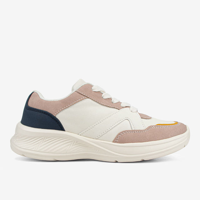 Zapatilla Casual Beige/Blanco 7CZ017