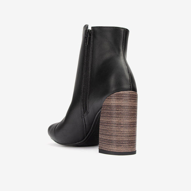 Botín Casual Negro 7YI007