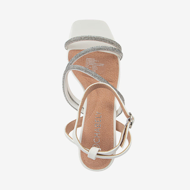 Sandalia Elegante Blanco 7YS038