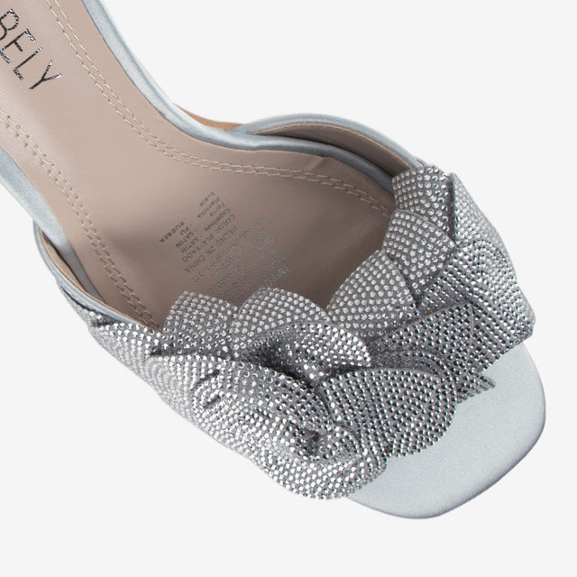 Sandalia Elegante Plateado 7YS044