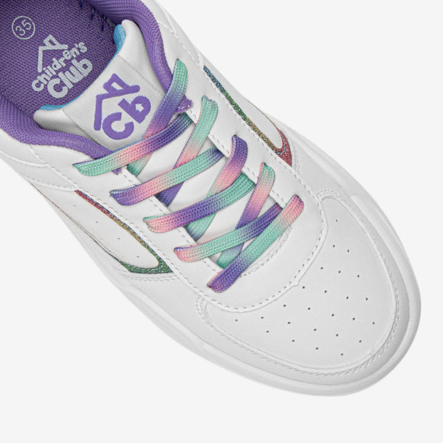 Zapatilla Casual Blanco/Lila 7CZ012