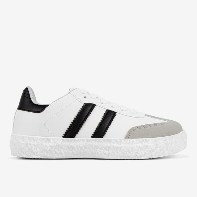 Zapatilla Chabely Blanco/Negro 7YZ052