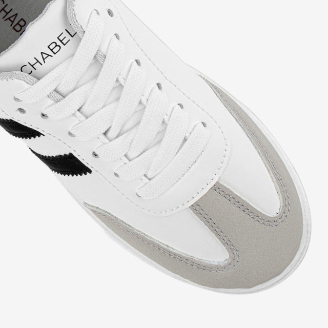 Zapatilla Chabely Blanco/Negro 7YZ052