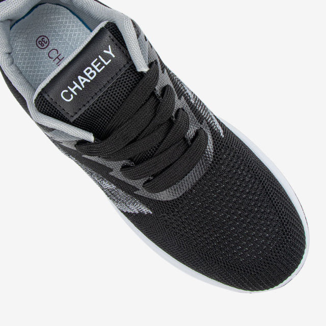 Zapatilla Casual Negro/Gris 7YZ062