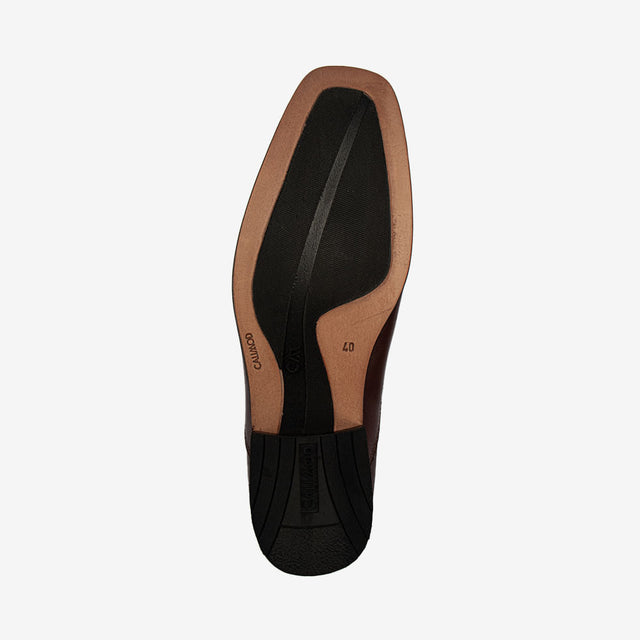 Zapato De Vestir Canela 126016