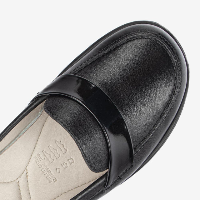 Mocasín Casual Negro 1CZG001