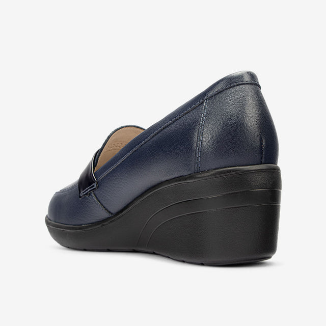 Mocasín Casual Azul 1CZG001