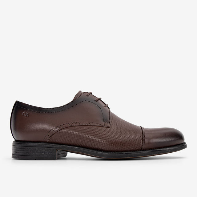 Zapato De Vestir Marron 1VFD006