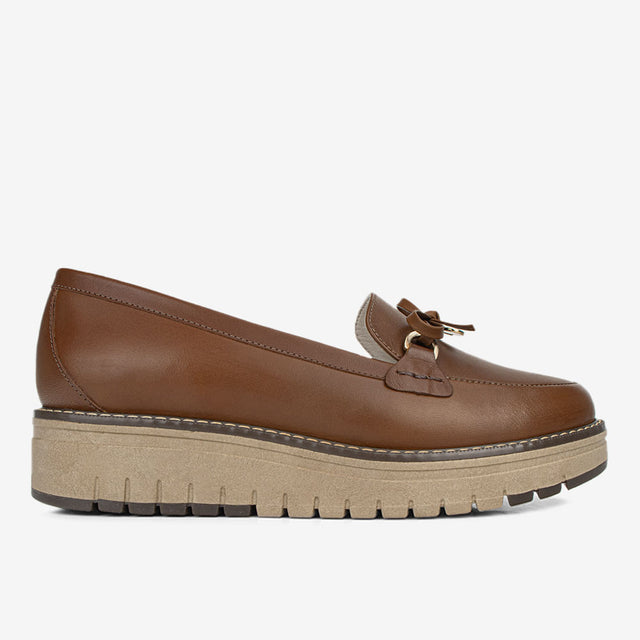 Mocasin De Damas Cogñac 3CJ8003