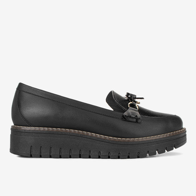 Mocasin De Damas Negro 3CJ8003