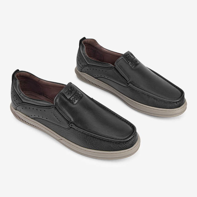 Mocasin Casual Negro 1CK4002