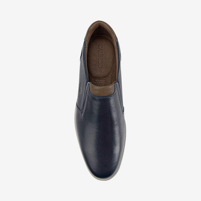 Mocasin Casual Azul 1CST007