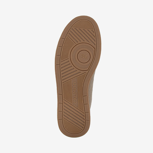Zapatilla De Cuero Vison 1UIS001