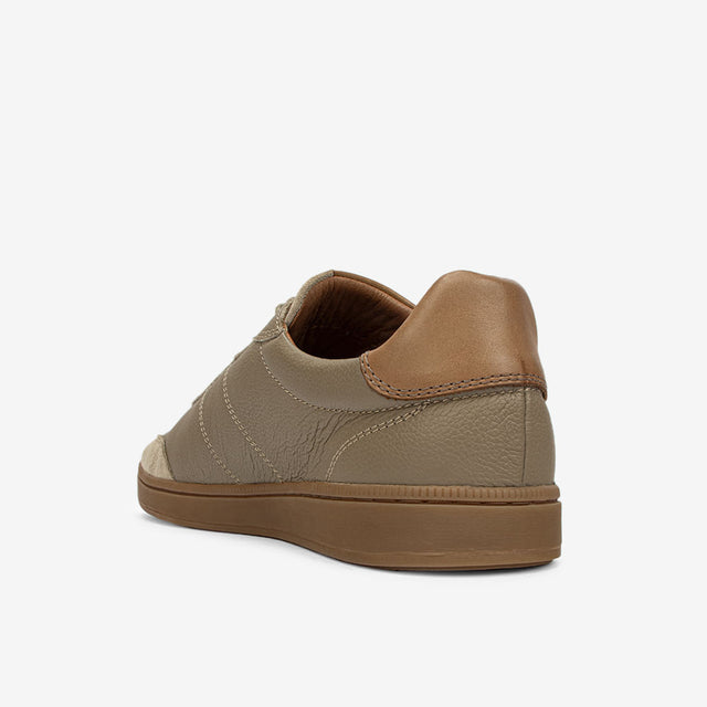 Zapatilla De Cuero Vison 1UIS001