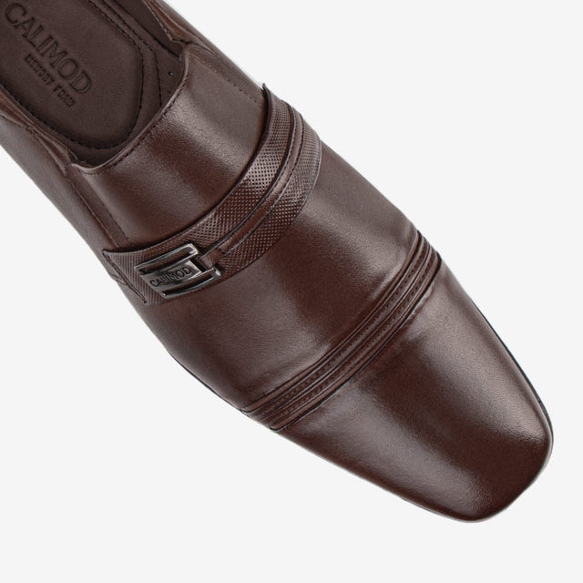 Zapato De Vestir Canela 1VHY002